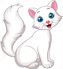 RÃ©sultat de recherche d'images pour "dessins chats blancs"