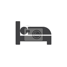 Files are available under licenses specified on their description page. Bett Icon Vektor Gefullt Flache Zeichen Solide Piktogramm Isoliert Fototapete Fototapeten Appartment Glyphen Herberge Myloview De