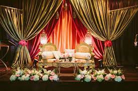 Green And Gold Indian Wedding Reception 4 Indian Wedding Site Home Indian Wedding Site Indian Wedding Indian Wedding Decorations Indian Wedding Wedding