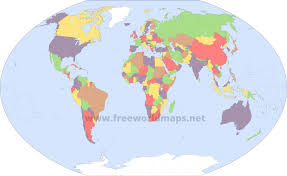 Auf den weltkarten, wie wir sie kennen, werden die länder der erde verzerrt dargestellt, weil ihr maßstab europa ins unsere heutige weltkarte geht. Weltkarten Kostenlos Freeworldmaps Net