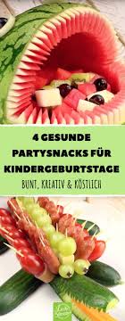 Damit Wird Der Kindergeburtstag Nicht Nur Lecker Sondern Auch Gesund Rezept Rezepte Kindergeburtstag Snacks Fur Party Kindergarten Essen Gemuse Fur Kinder