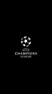 Champions League Europe Logo Soccer Art Illustration Dark Bw Iphone 6 Wallpaper Champions League Logo Logo Wallpaper Hd Iphone Logo