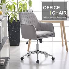 Find great deals on velvet office chairs at kohl's today! Velvet Office Chair Line Stripes Upholstered Swivel Computer Desk Chairs Grey Pink Office Chairs Aliexpress