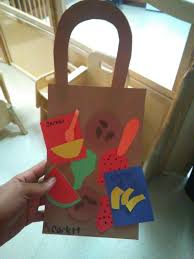 Preschool Grocery Craft Community Helpers Preschool Crafts Grocery Store Dramatic Play Preschool Crafts