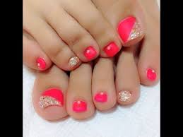10 Easy Nail Art Designs For Beginners For Toes Part2 Youtube