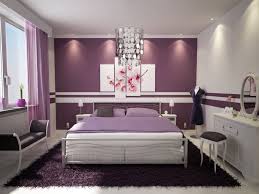 Exciting Beautiful Wall Paint Designs Ideas Bedroom Beautiful Women Bedroom Designs With White Wall Beau Purple Bedrooms Purple Bedroom Design Woman Bedroom