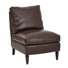 Maybe you would like to learn more about one of these? Cocoa Bonded Leather Armless Mardel Accent Chair Kirklands