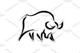 Handdrawn Bull Ox Cow 2021 How To Draw Hands Cow Illustration Traditional Ink