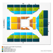 Walter Pyramid 2019 Seating Chart