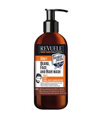 Men's hair product guide includes hair clay, wax, pomade, creams, the benefits of sea salt spray and more including do you know your pomade from your clay? Revuele Men Care Solutions 3 In 1 Beard Face And Hair Wash Revuele