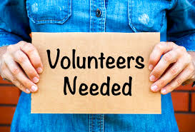 Volunteers needed