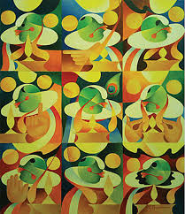 Oli 968 is the only indian radio station in singapore that adopts a full service programming format featuring news, information, lifestyle features, music and entertainment. Buy Kathakali Navarasam Abstract Painting Original 96cm X 84cm Acrylic On Canvas Online 97000 From Shopclues