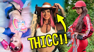 Thicc lynx is actually a trap. Top 50 Thicc Fortnite Girl Skins In Real Life Sexy Youtube
