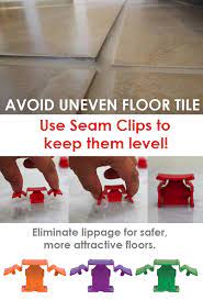 The Easiest Way To Get Perfectly Even Floor Tiles Is With A Leveling System And This One S Our Favorite Simply Clic Tile Floor Tile Leveling System Easy Tile
