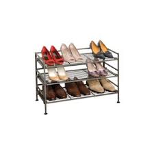 رف أحذية ٣طبقات لون موكا من سفيل كلاسيكس Seville Classics العلامات التجارية Saco Store