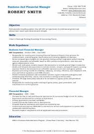 Assistant finance managers help finance managers with a range of administrative and financial tasks. Financial Manager Resume Samples Qwikresume