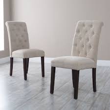 Have To Have It Morgana Beige Tufted Parsons Dining Chair Set Of 2 139 98 Hayneedle Dining Room Console Parsons Dining Chairs Upholstered Dining Chairs