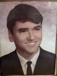My high school photograph. ￼ I graduated in 1968.