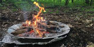 When you're done using this fire pit, fold the legs and slide it into its carrying bag, for easy storage. Principle 5 Minimize Campfire Impacts Leave No Trace Center