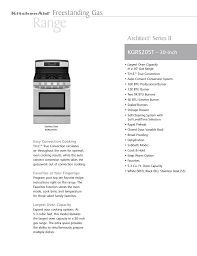 kitchenaid kgrs205tss stainless steel