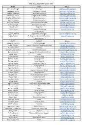 Jefferson, Dwight Principal djefferson@mycsp.org Gonzalez, Darryl Assistant  Principal dgonzalez@mycsp.org Motsco, Shannon Assist