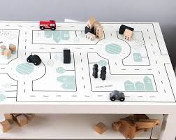 Play Mat Car Sticker Kids Table Play Mat Baby Play Table Etsy Ikea Play Kitchen Kids Stickers Baby Play Table