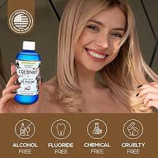 Amazon.com: Dale Audrey Coconut Pulling Oil for Teeth and Gums with Metal  Tongue Scraper