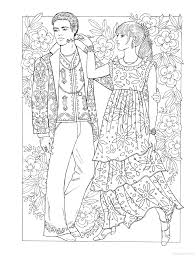 Print and color these fantastic vintage state postcards, featuring all 50 states. Creative Haven Fabulous Fashions Of The 1960s Coloring Book Coloring Books Free Coloring Pages Coloring Book Pages