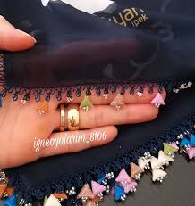 sahane renklerle 35 yeni igne oyasi modelleri tig isleri boncuk tig desenleri oya
