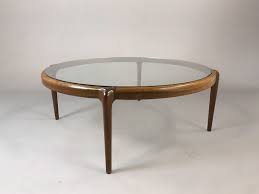 Sauder 417830 int lux coffee table round, glass 02. Wooden Coffee Table With Round Glass Top Kstar Fundus Berlin