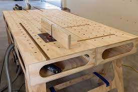 Table top can be removed, and easily stores along a wall or other section. Ultimate Workbench Plans Download Free Woodworking Tools Christchurch Nz
