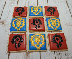 World Of Warcraft Cookies Wow Cookies Lion Cookies Lion Cookies Cookie Crush Sugar Cookies