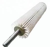 White Nylon Bristle Roller Brush for Bubble Cleaning Machine