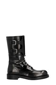 Dolce Gabbana Double Buckle Combat Boots Available On Www Julian Fashion Com 127057 Fr