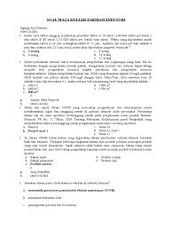 Maybe you would like to learn more about one of these? Soal Farmasi Industri