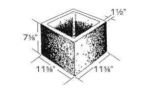 Cinder block walls are commonly associated with college dorm rooms or drab institutions, but many homeowners also have cinder. Precision Concrete Block Shapes And Sizes Rcp Block Brick