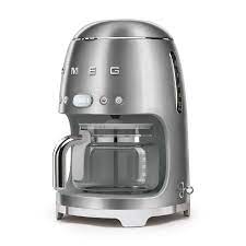drip filter coffee machine stainless steel dcf02sseu smeg com filterkaffeemaschine kaffeemaschine kaffee