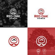 Oak tree handmade shabby logo design concept on brown background. Oak Tree Logos The Best Oak Tree Logo Images 99designs