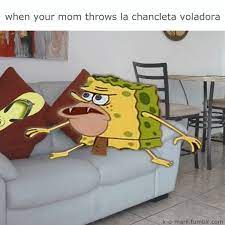 Pin By Rose On Spongebob Funny Spanish Memes Funny Relatable Memes Spongebob Memes