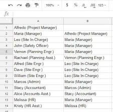 How To Create Site Organisation Chart In Google Sheets