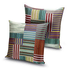 Missoni Home Winslow 160 Cushion 60cm Decorative Pillows Missoni Home Pillows