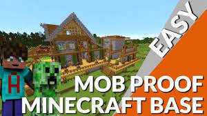 Noob vs pro vs girl: Minecraft Elevated Minecraft Base Tutorial Completely Mob Proof With Everything Avomance 2019 Youtube