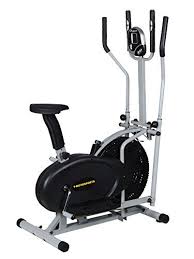 tms 2 in 1 elliptical bike cross trainer exercise gym fitness machine cardio workout sports outdoors 鳶 ジム ジム