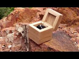 For this project you need scroll saw machine and drill machine. Making A Homemade Ring Box Youtube