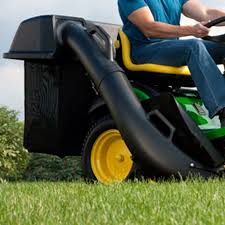 More items related to john deere d130 riding mower with bagger. John Deere 6 5 Bushel Bagger Hopper And Chute For 100 Series With 48 Inch Mower Bg20777