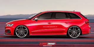 Audi A3 Clubsport Quattro Rendered As Avant Fourtitude Com Audi Audi A3 Audi Wagon