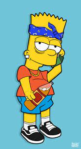 Wallpaper Rap Bart Simpson Nike Art Iphone Wallpaper Cat