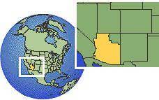 Arizona United States Time Zone Converter Difference Calculator