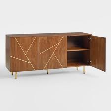 Wood And Metal Inlay Dustin Cabinet Wood And Metal Cabinet Top Quality Furniture