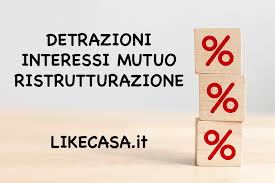 La legge 1 prevede la possibilità di detrarre gli interessi passivi, e relativi oneri accessori, nonché le quote di rivalutazione dipendenti da. Detrazione Interessi Mutuo Ristrutturazione Come Funziona Cosa Detrarre